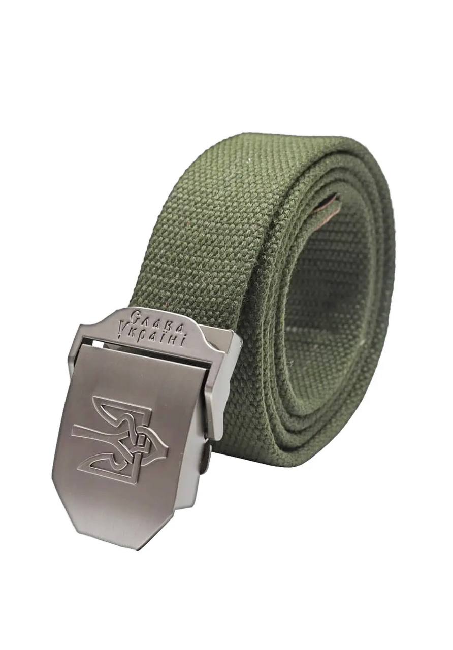 ЧОЛОВІЧИЙ РЕМІНЬ З ТРИЗУБОМ OLIVE